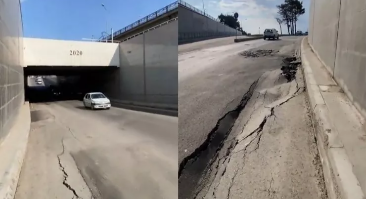 Sabunçu tunelindəki çökmə aradan QALDIRILACAQ