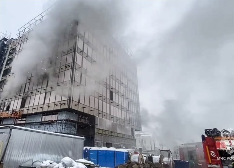 Moskvada yanğında ölənlərin sayı 7-yə çatdı &ndash; VİDEO
