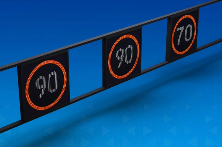 Yağışa görə bu yolda sürət həddi endirildi