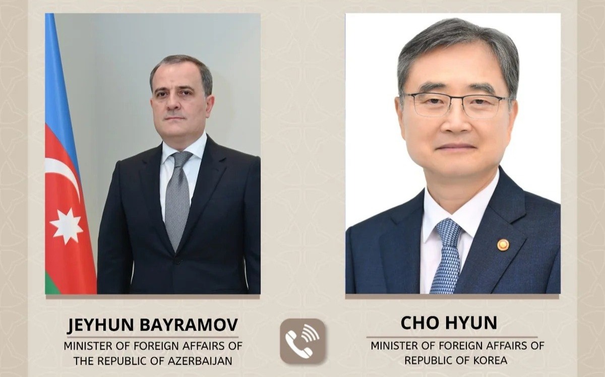 Ceyhun Bayramov koreyalı həmkarı ilə nələri müzakirə edib?