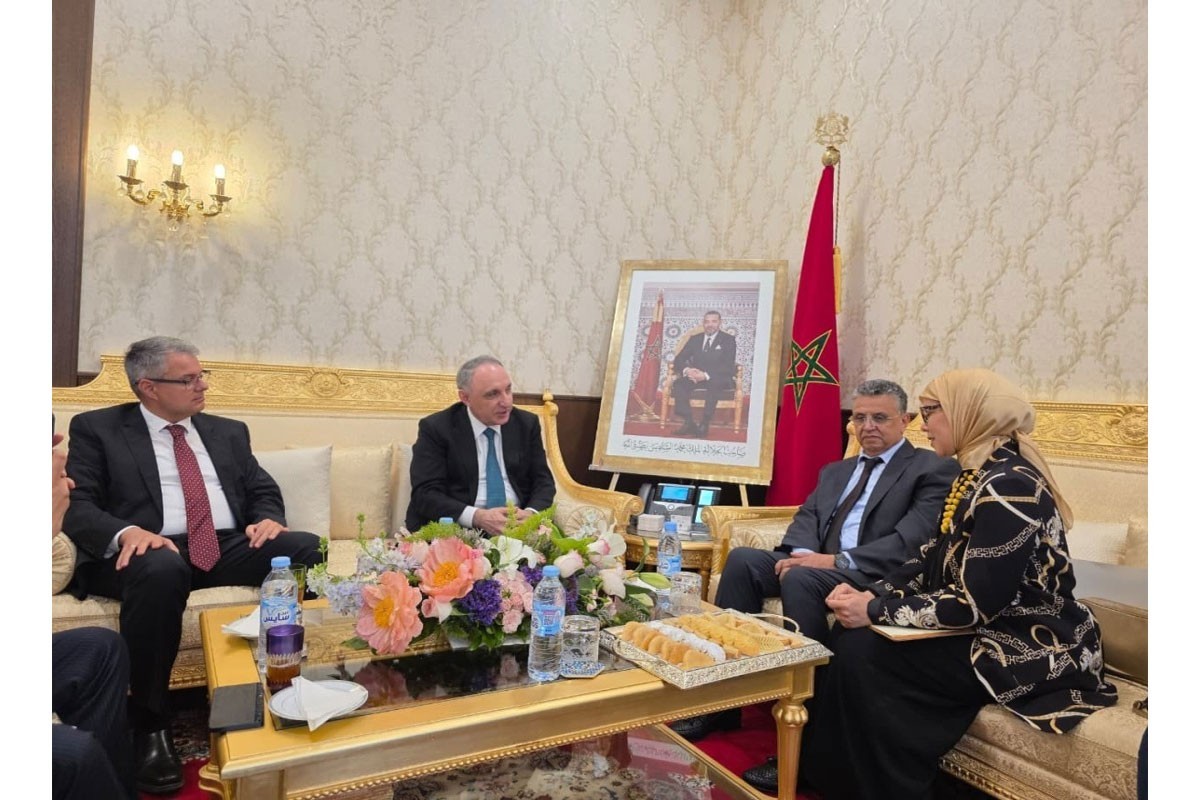 Baş prokuror Kamran Əliyev Mərakeşdə - FOTO