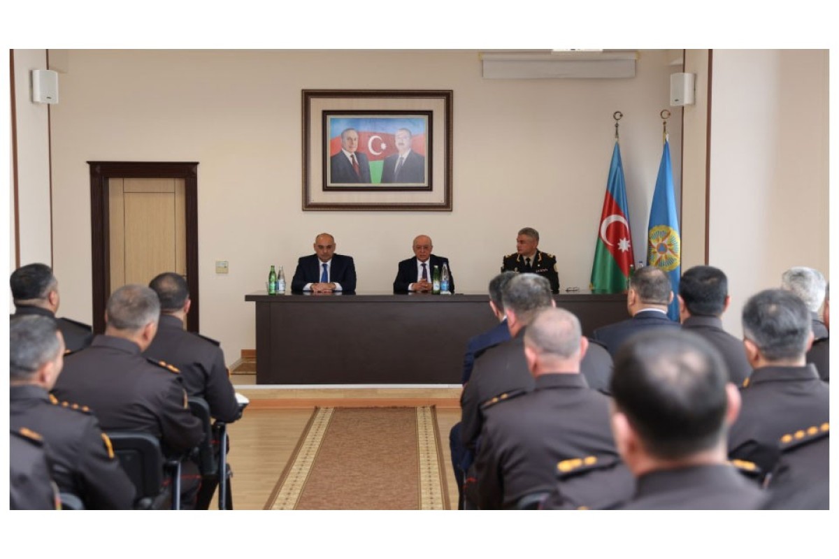 Kəmaləddin Heydərov Naxçıvan FHN-də xidməti müşavirə keçirdi -FOTO-VİDEO