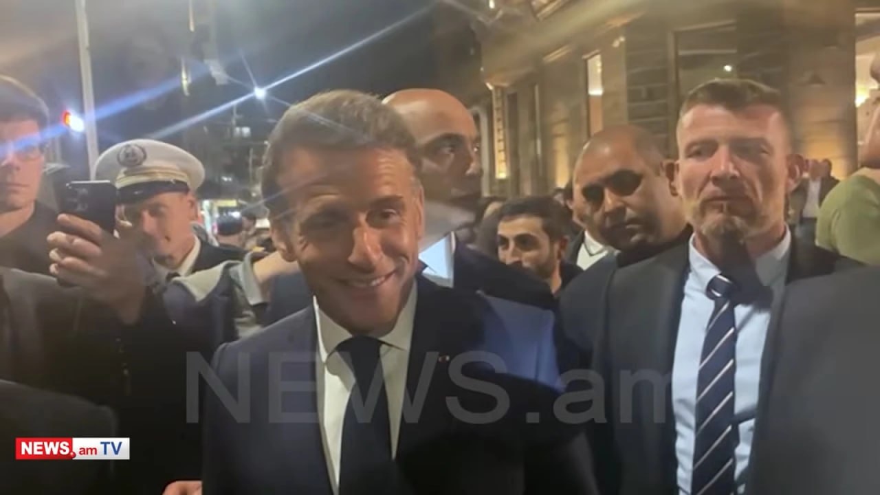 Makron Bricitin niyə Ermənistana gəlmədiyini açıqladı - VİDEO
