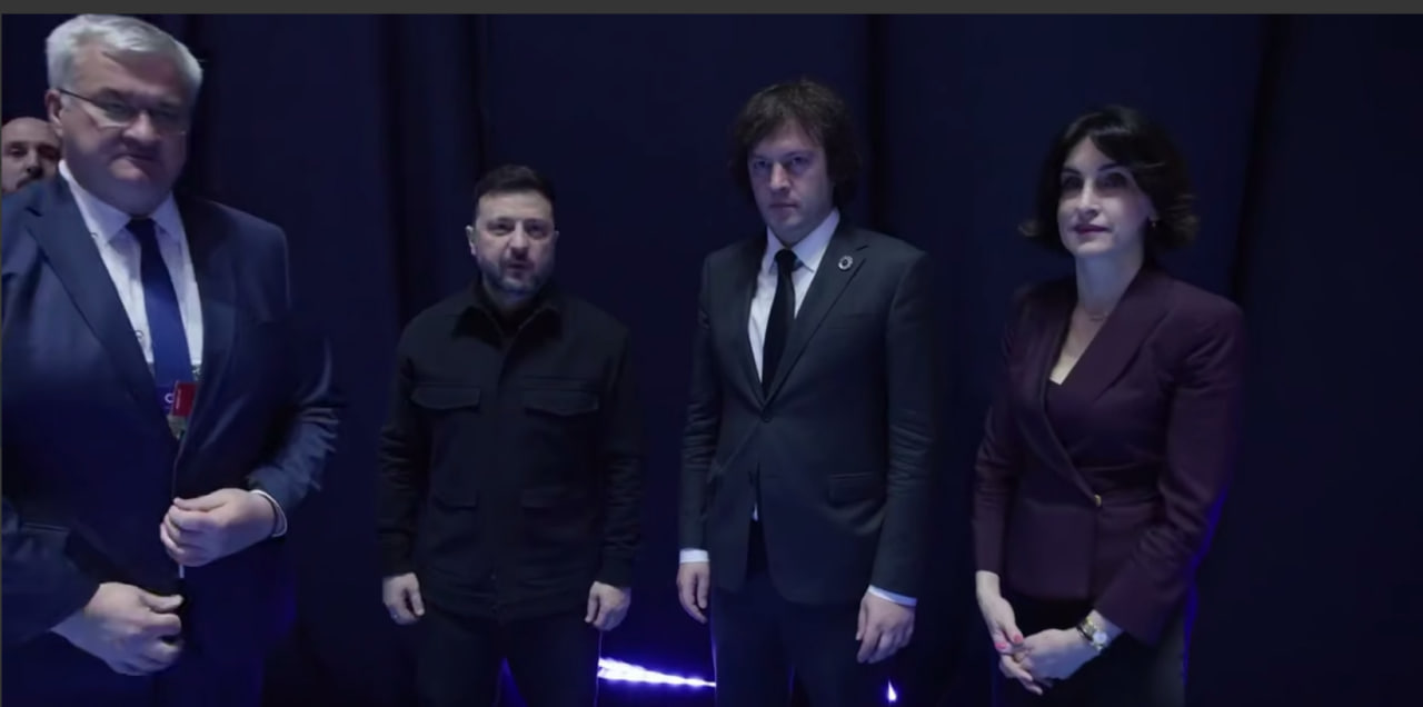 Zelenski Kobaxidze ilə görüşdü: Son beş ildə ilk dəfə - VİDEO
