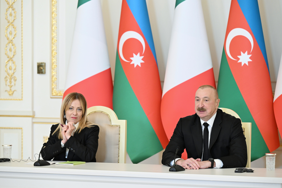 Prezident: İtaliya Azərbaycanın bir nömrəli ticarət tərəfdaşıdır