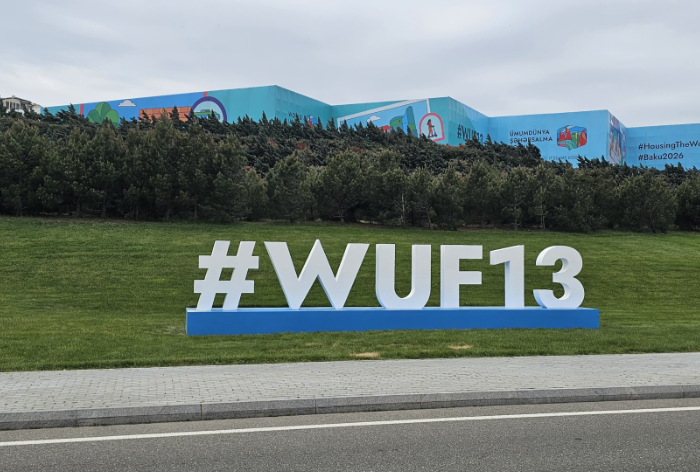 WUF13 tədbiri üçün yaşıl nəqliyyat zolaqları çəkilib