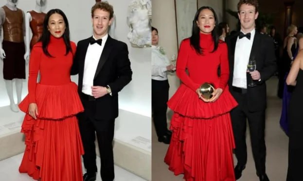 Mark Zukerberq xanımı ilə ilk dəfə Met Gala-da göründü &ndash; FOTO