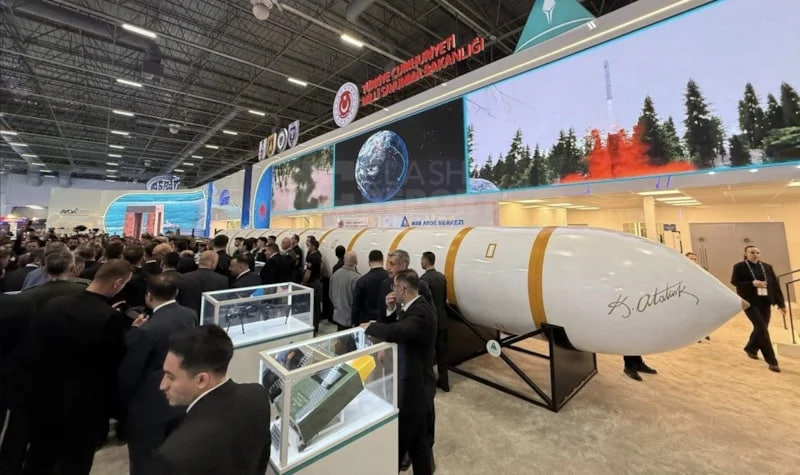 Türkiyə qitələrarası hipersəs ballistik raketini təqdim etdi &ndash; FOTO/VİDEO