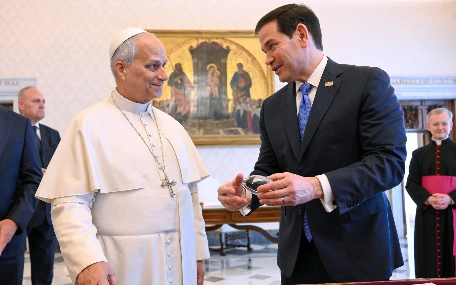 Rubio Vatikanda Roma Papası ilə görüşdü: əsas mövzu Yaxın Şərq oldu