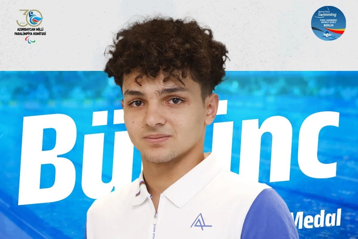 Paraüzgüçümüz Berlində bürünc medal qazandı
