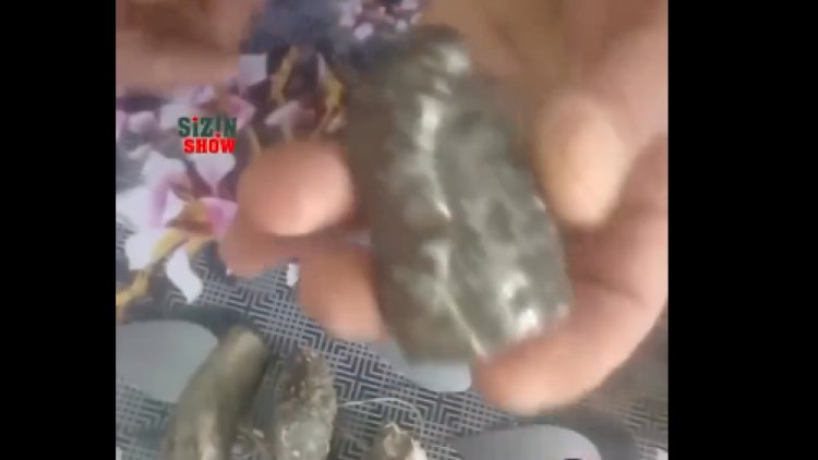 Azərbaycanda tapdığı daşı satışa çıxardı: qramı 2 milyon dollar... - VİDEO
