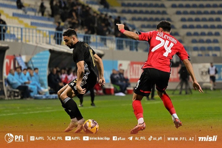 &ldquo;Qəbələ&rdquo; &ndash; &ldquo;Qarabağ&rdquo; görüşündə bərabərlik - VİDEO