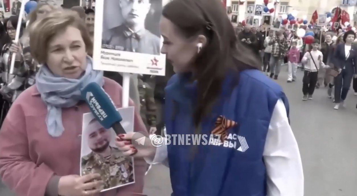 Rusiyalı jurnalist itkin düşən hərbçinin anasını “ikiqat bayram” münasibətilə təbrik etdi - VİDEO Rusiyalı jurnalist itkin düşən hərbçinin anasını “ikiqat bayram” münasibətilə təbrik etdi - VİDEO