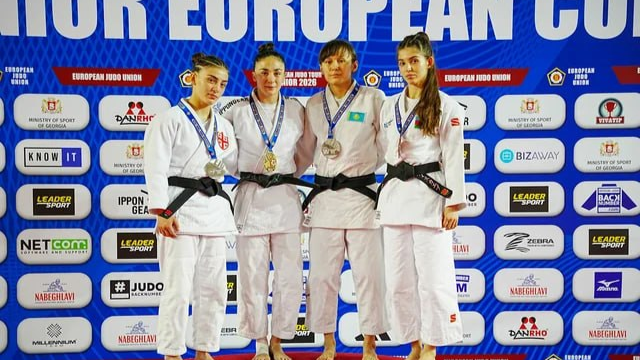 Cüdoçularımız Avropa Kubokunda 9 medal qazandı - FOTO