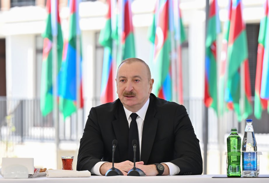 Dünya mediası İlham Əliyevin Zəngilanda çıxışı zamanı verdiyi mesajlardan yazır - FOTO