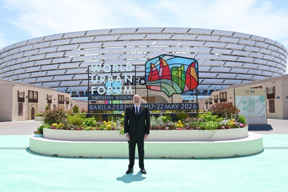 Prezident Bakı Olimpiya Stadionunda &ndash; FOTO
