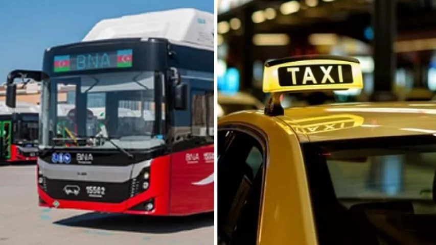 Prezidentin fərmanına aid olmayan taksi və avtobusların aqibəti necə olacaq? - RƏSMİ