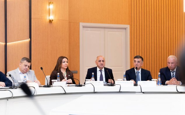 DİN yanında İctimai Şuranın təşəbbüsü ilə &ldquo;Təhlükəsizlik və şəhərsalmanın müasir çağırışları&rdquo; mövzusunda ictimai müzakirə keçirilib &ndash; FOTO