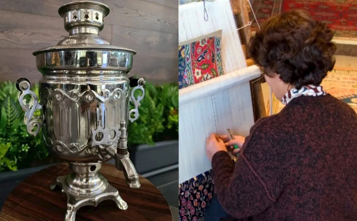 Azərbaycanda çox evdə olan bu samovar və xalçaları 10 min dollara alırlar&mdash; FOTO
