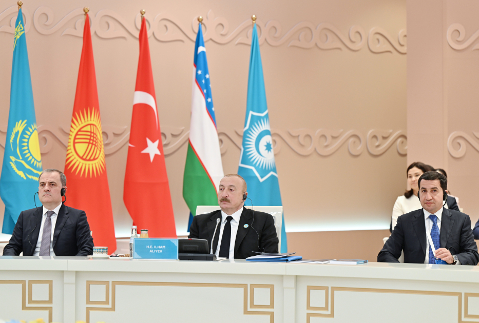 İlham Əliyev TDT Dövlət başçılarının Zirvə görüşündə - FOTO