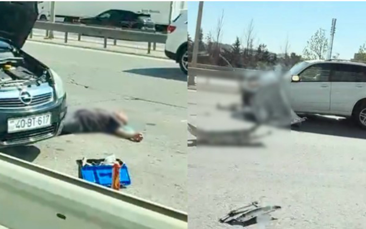 Bakı-Sumqayıt yolunda ağır qəza- Ölən var - Video