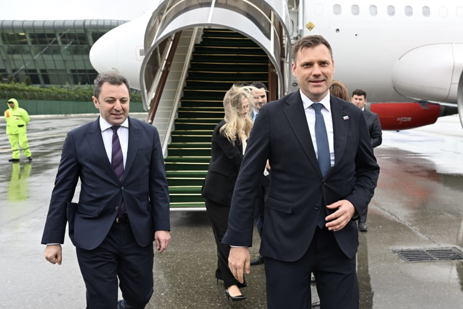 Slovakiya Baş nazirinin müavini Azərbaycandadır - FOTO