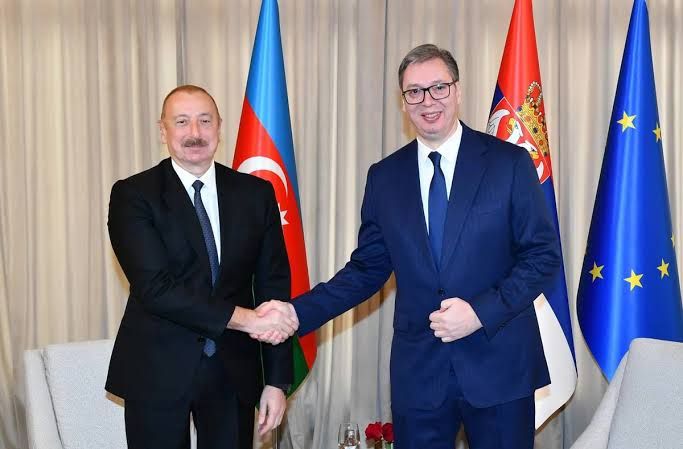 Vuçiç: "Prezident İlham Əliyev Serbiyanın böyük dostudur" - FOTO