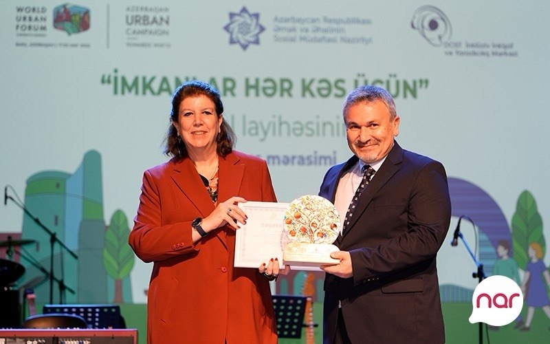 &ldquo;Nar&rdquo; &ldquo;İmkanlar hər kəs üçün&rdquo; layihəsinin bağlanış mərasimində iştirak edib