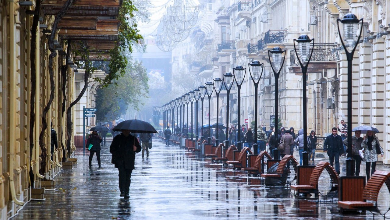 Bakıya normadan 6 dəfə çox yağış yağıb &ndash; RƏSMİ