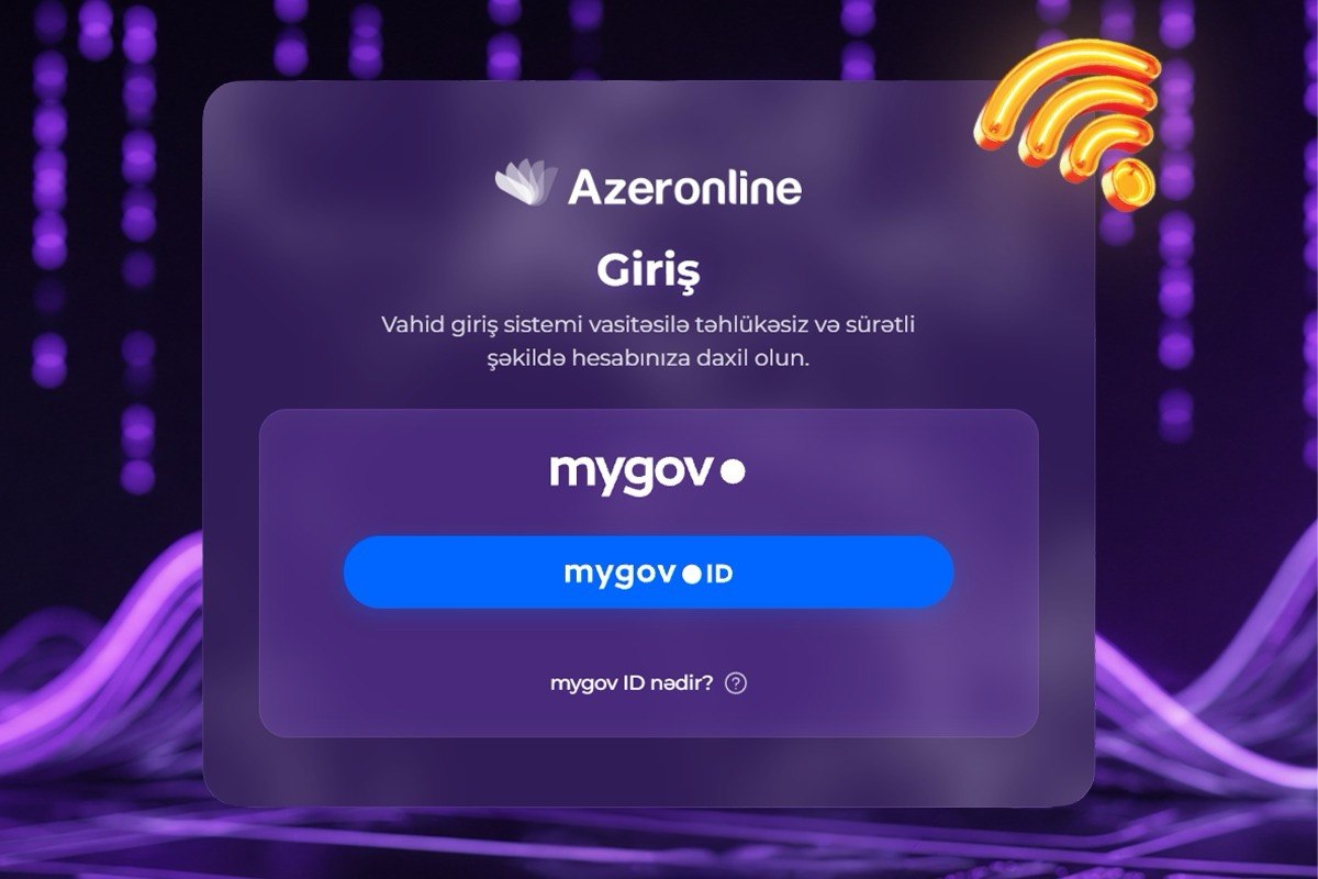 &ldquo;Azeronline&rdquo; &ldquo;mygov ID&rdquo; platformasına inteqrasiya olunan ilk provayder oldu