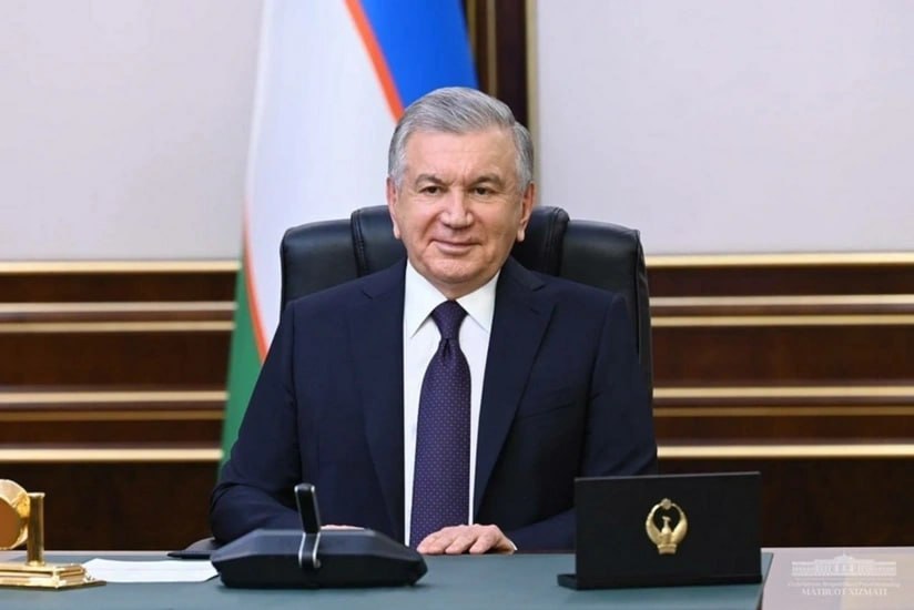 Mirziyoyev Bakı səfərindən paylaşım etdi &ndash; VİDEO