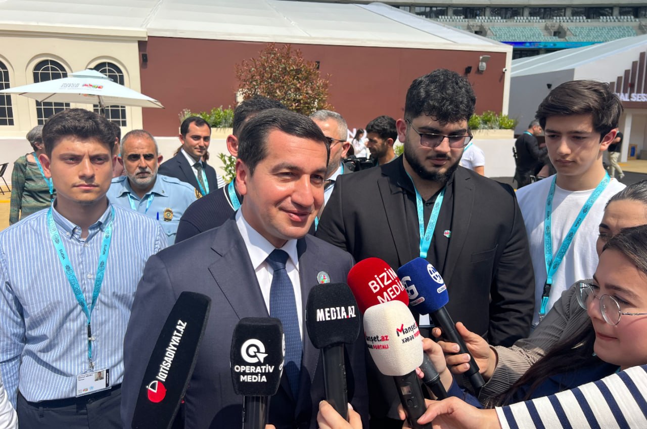 Hikmət Hacıyev: &ldquo;Azərbaycan bütün BMT ailəsini bir araya gətirib&rdquo;