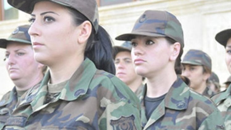 Azərbaycan Ordusunda xidmət edən qadınların SAYI