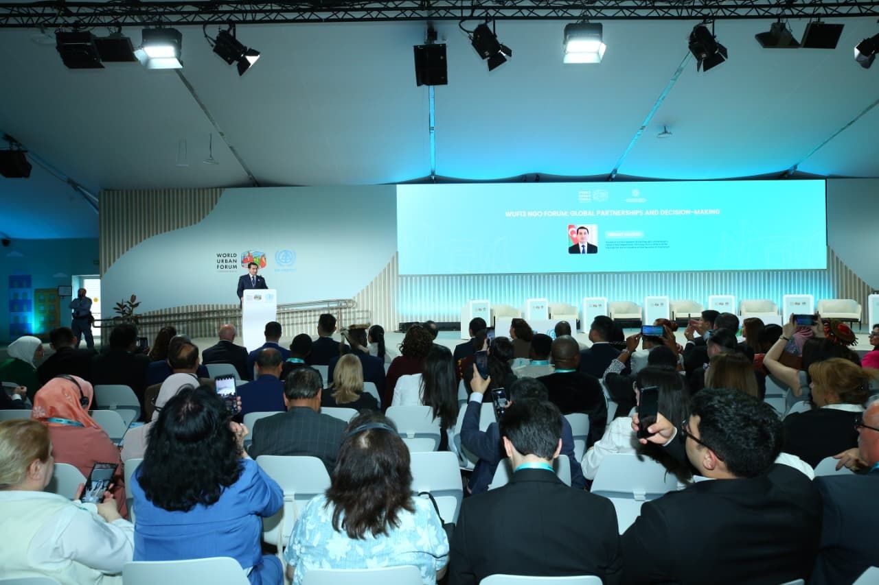 WUF tarixində ilk dəfə Azərbaycanın təşəbbüsü ilə &ldquo;WUF13 NGO Forum&rdquo; keçirilib - FOTO