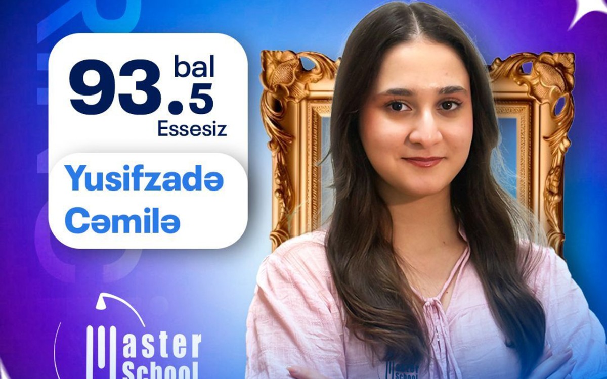 Magistratura imtahanında respublika birincisi oldu