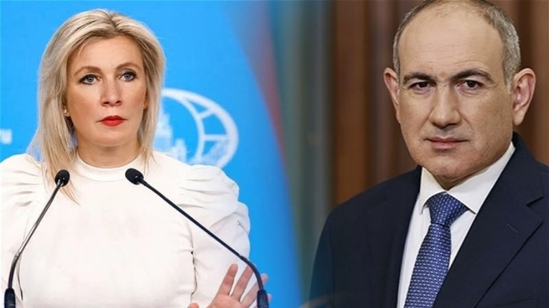 Zaxarova Nikol Paşinyanı Aİİ-dən uzaqlaşmaqda ittiham etdi
