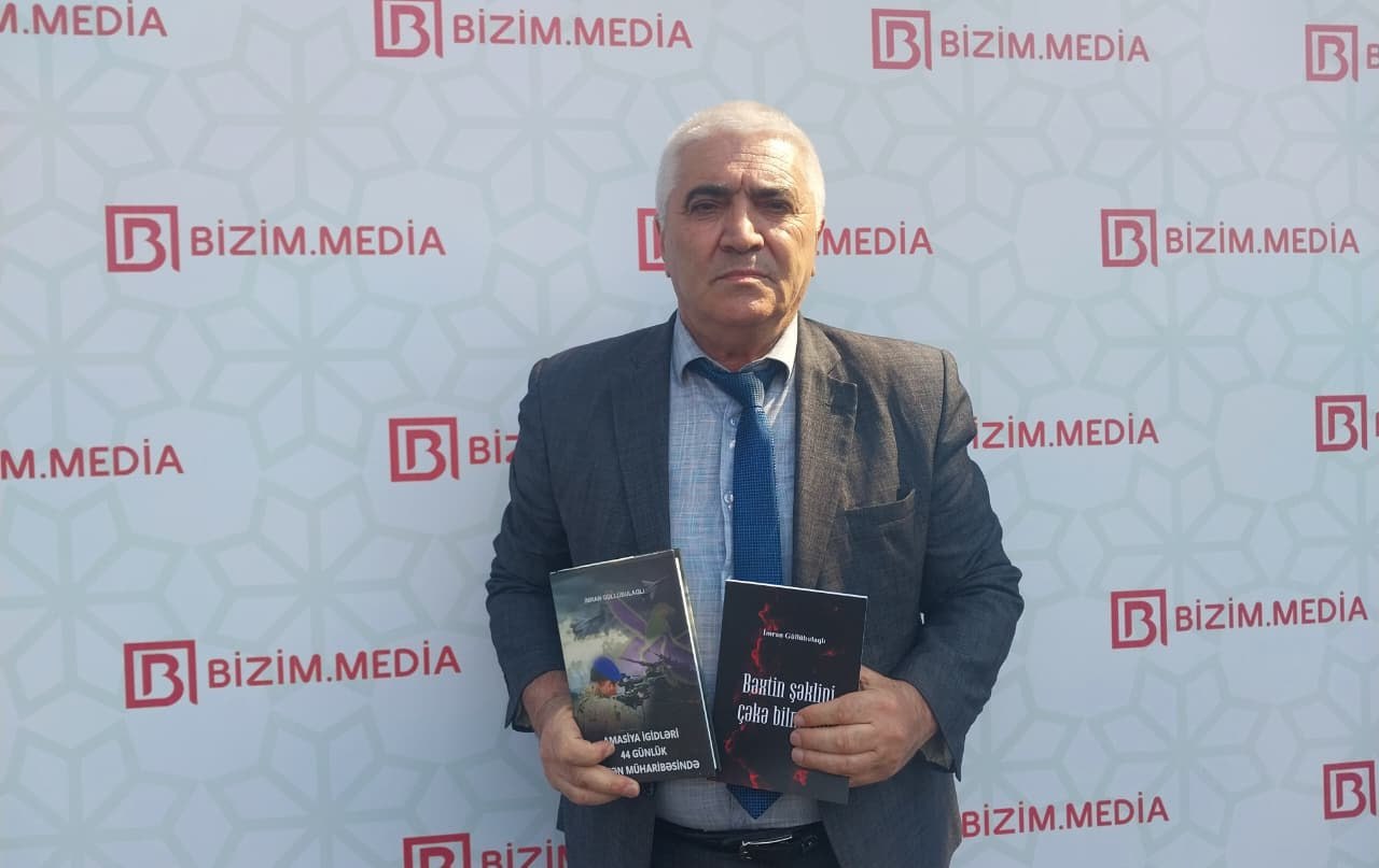Şair İmran Güllübulaqlının kitabları təqdim olundu - FOTO