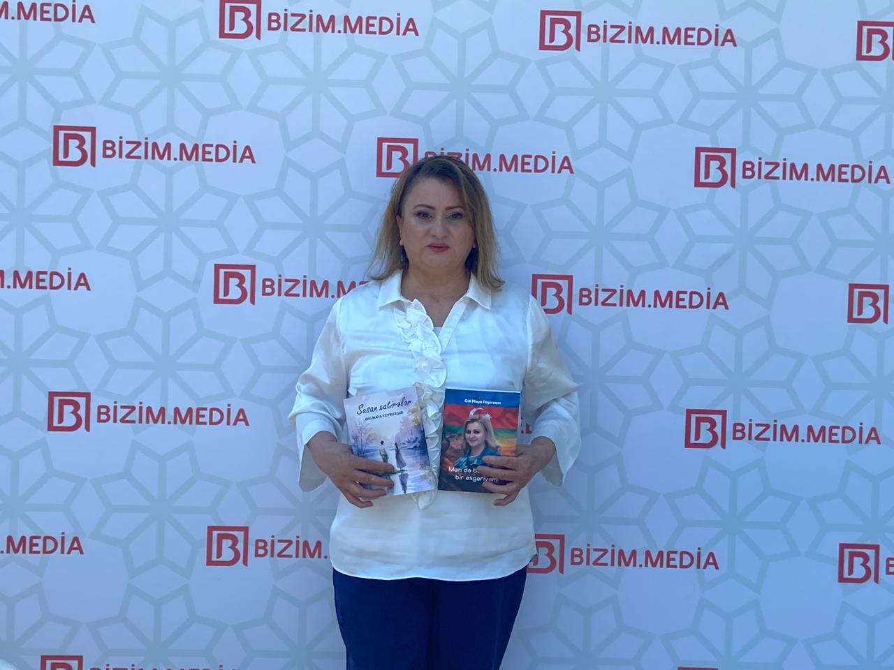Gülmaya Feyruzqızı yaradıcılığını Vətənə həsr etdi - FOTO