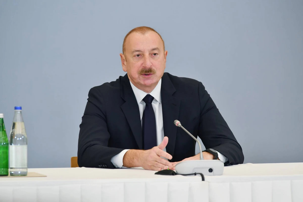 İlham Əliyev: &ldquo;May ayında Bakıda belə yağışın yağmasını xatırlamıram&rdquo; - VİDEO