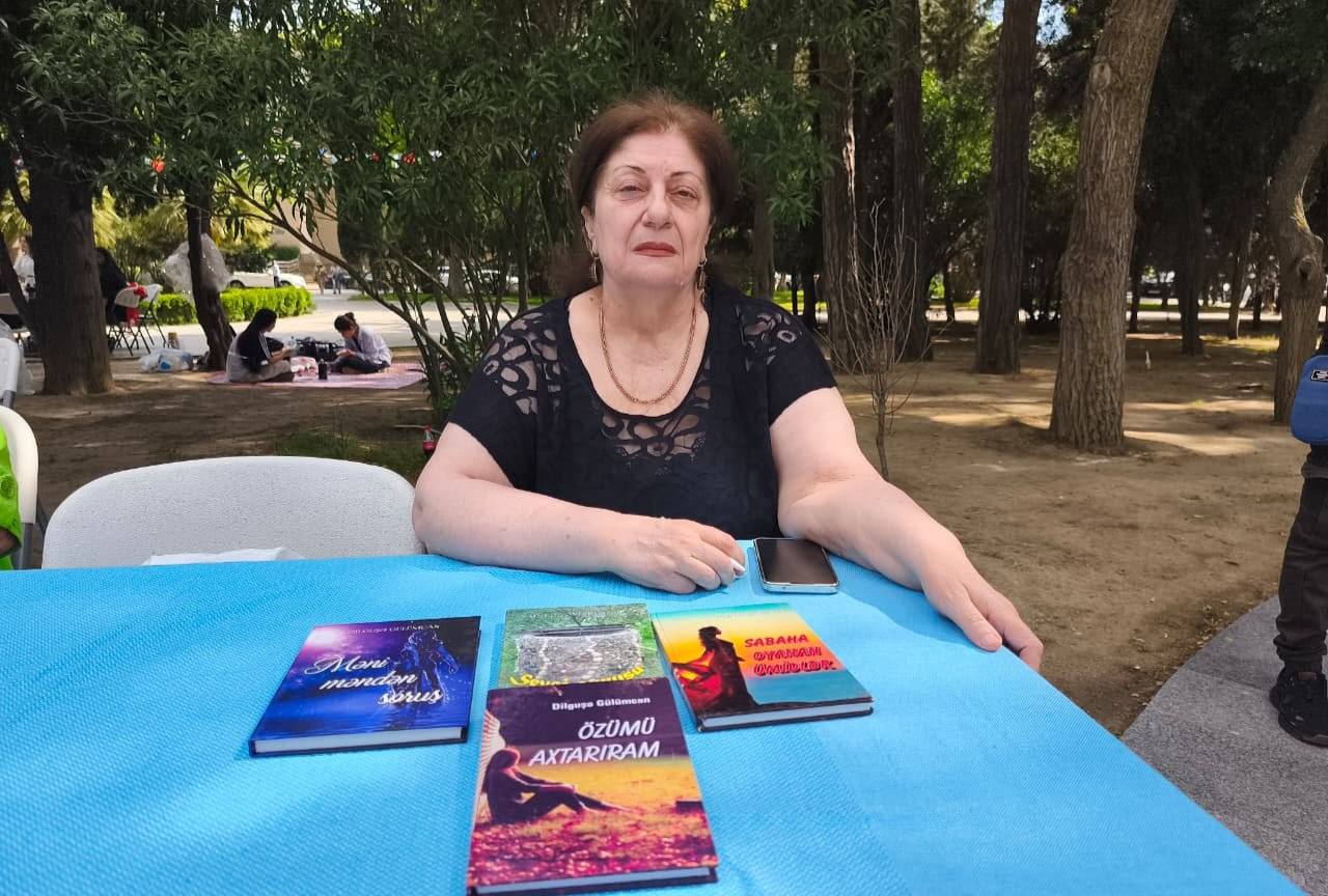 Dilguşə Gülümcanın poeziya dünyası festivalda maraqla QARŞILANDI - FOTO