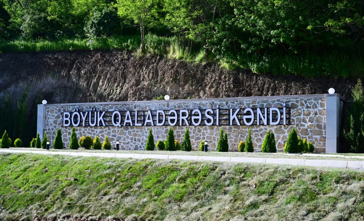 Böyük Qaladərəsi kəndində daha 20 ev bərpa ediləcək Böyük Qaladərəsi kəndində daha 20 ev bərpa ediləcək