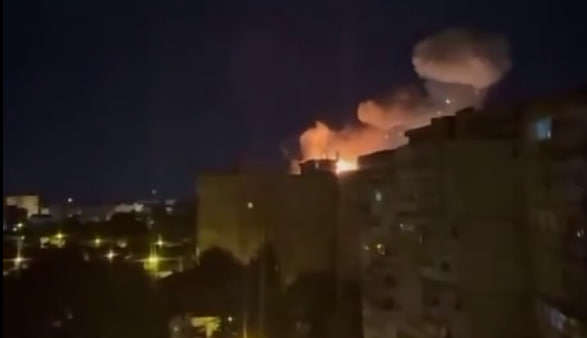 Rusiyadan Rumıniyaya PUA hücumu &ndash; Yaralılar var &ndash; ANBAAN VİDEO