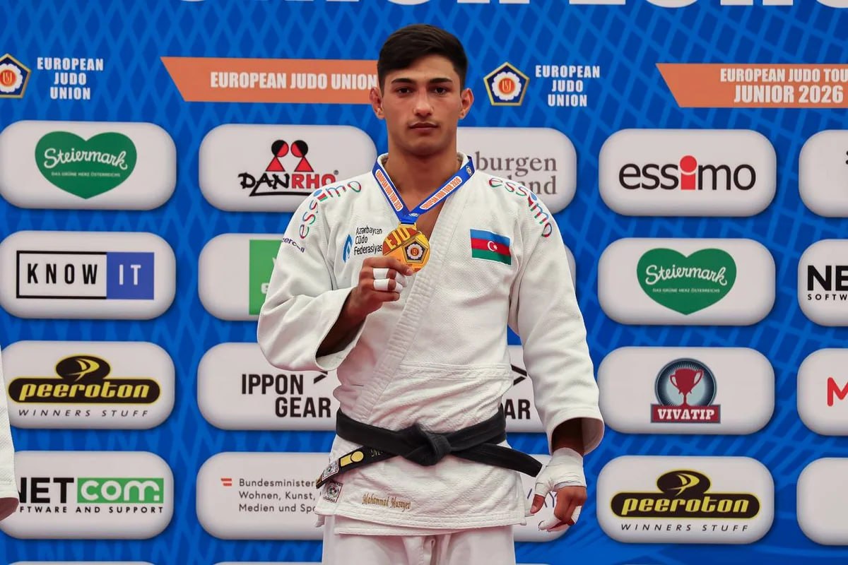 Cüdoçumuz Avropa Kubokunda qızıl medal qazandı