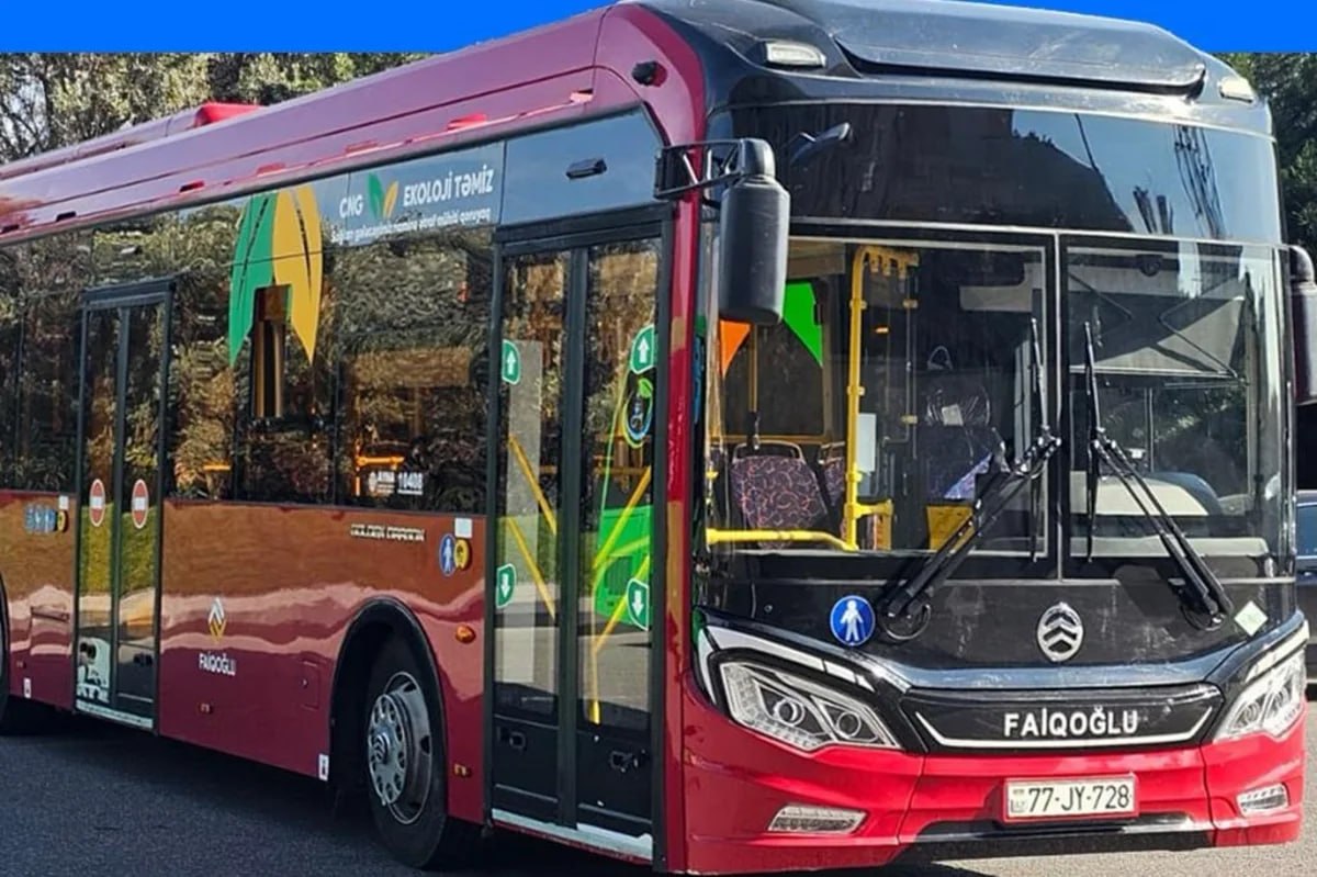 Bu marşrutun bütün avtobusları yenilənir Bu marşrutun bütün avtobusları yenilənir