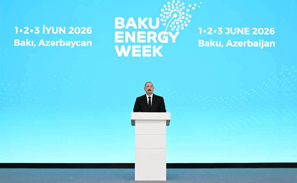 İlham Əliyev &ldquo;Baku Energy Forum&rdquo;unun rəsmi açılış mərasimində - FOTO