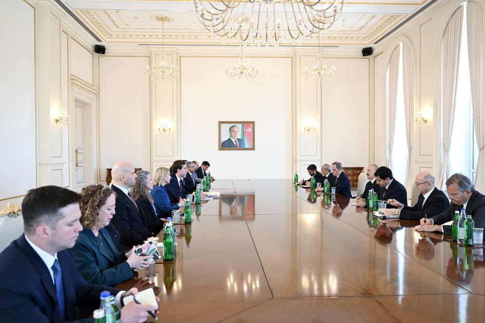 Prezident ABŞ Dövlət katibinin köməkçisini qəbul etdi – FOTO Prezident ABŞ Dövlət katibinin köməkçisini qəbul etdi – FOTO