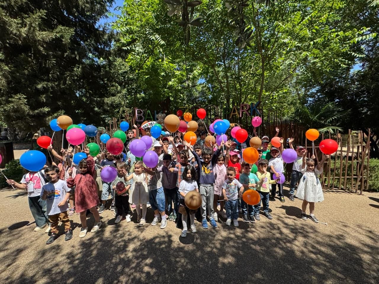 Bakı Zooloji Parkında Uşaqların Beynəlxalq Müdafiəsi Günü münasibətilə bayram tədbiri keçirilib - FOTO