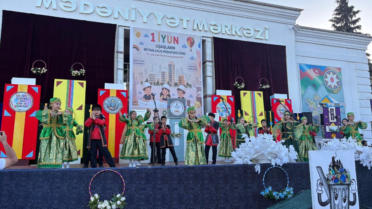 Qusarda rəngarəng 1 İyun festivalı keçirilib - FOTO