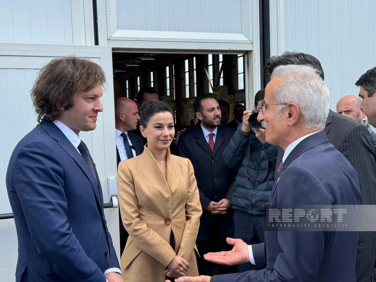 BTQ dəmir yolu xəttinin modernləşdirilmədən sonra açılış mərasimi keçirilir &ndash; FOTO