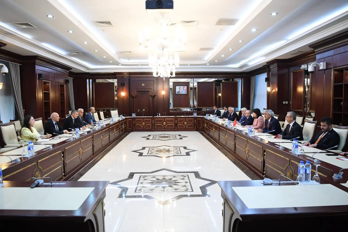 Türkiyəli deputatlar Milli Məclisdə - FOTO